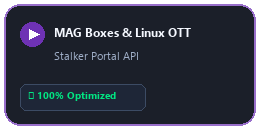 MAG Boxes & Stalker Portal Compatible